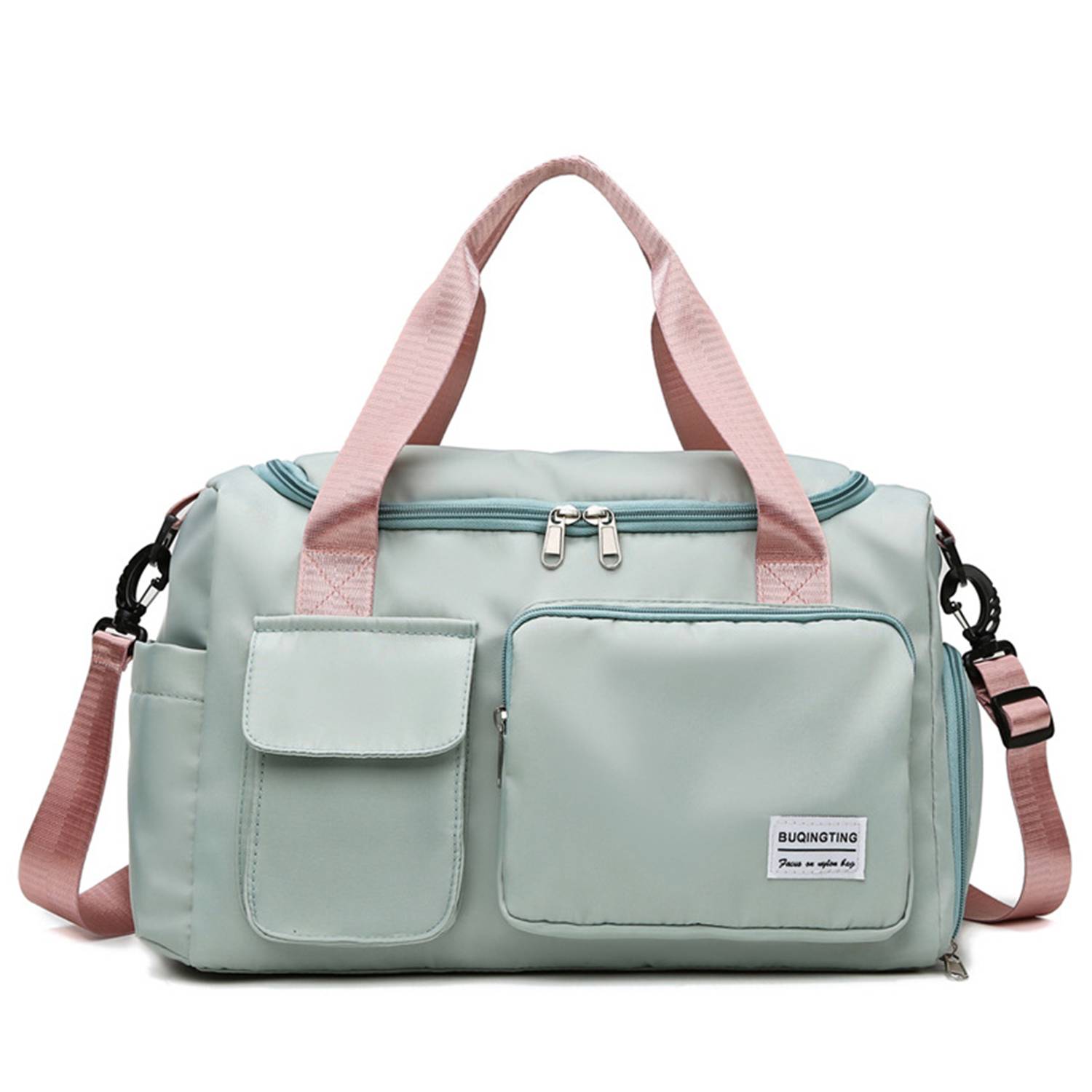 Small Waterproof Gym Bag for Women Carry On Weekend 9