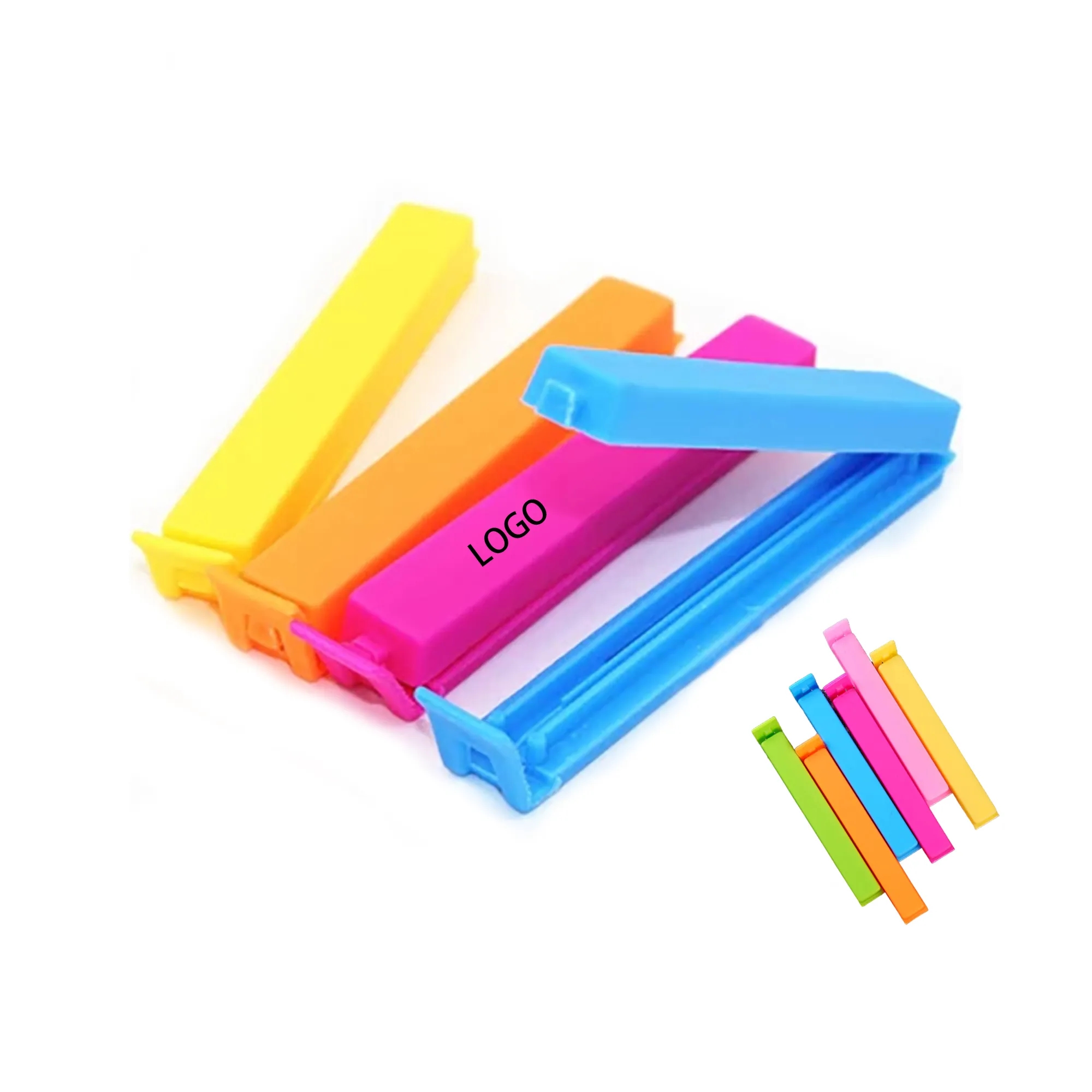MOQ50 Plastic Food Bag Closure Clip 4
