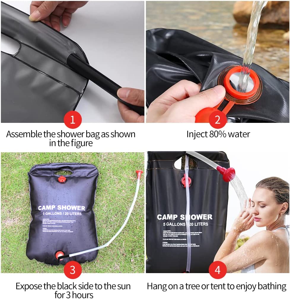 Camping Shower Bag 2