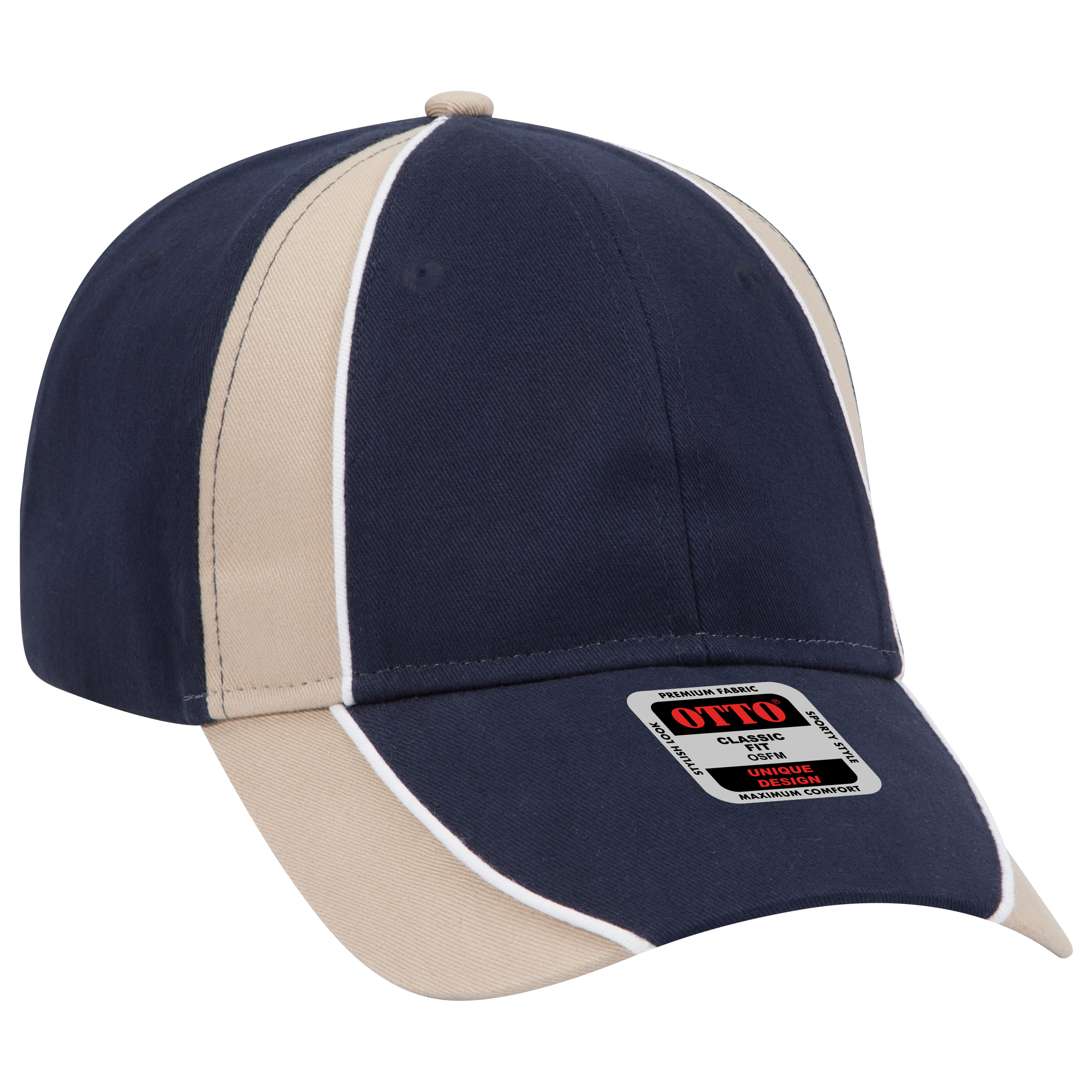 OTTO CAP® 6 Panel Low Profile Baseball Cap 12