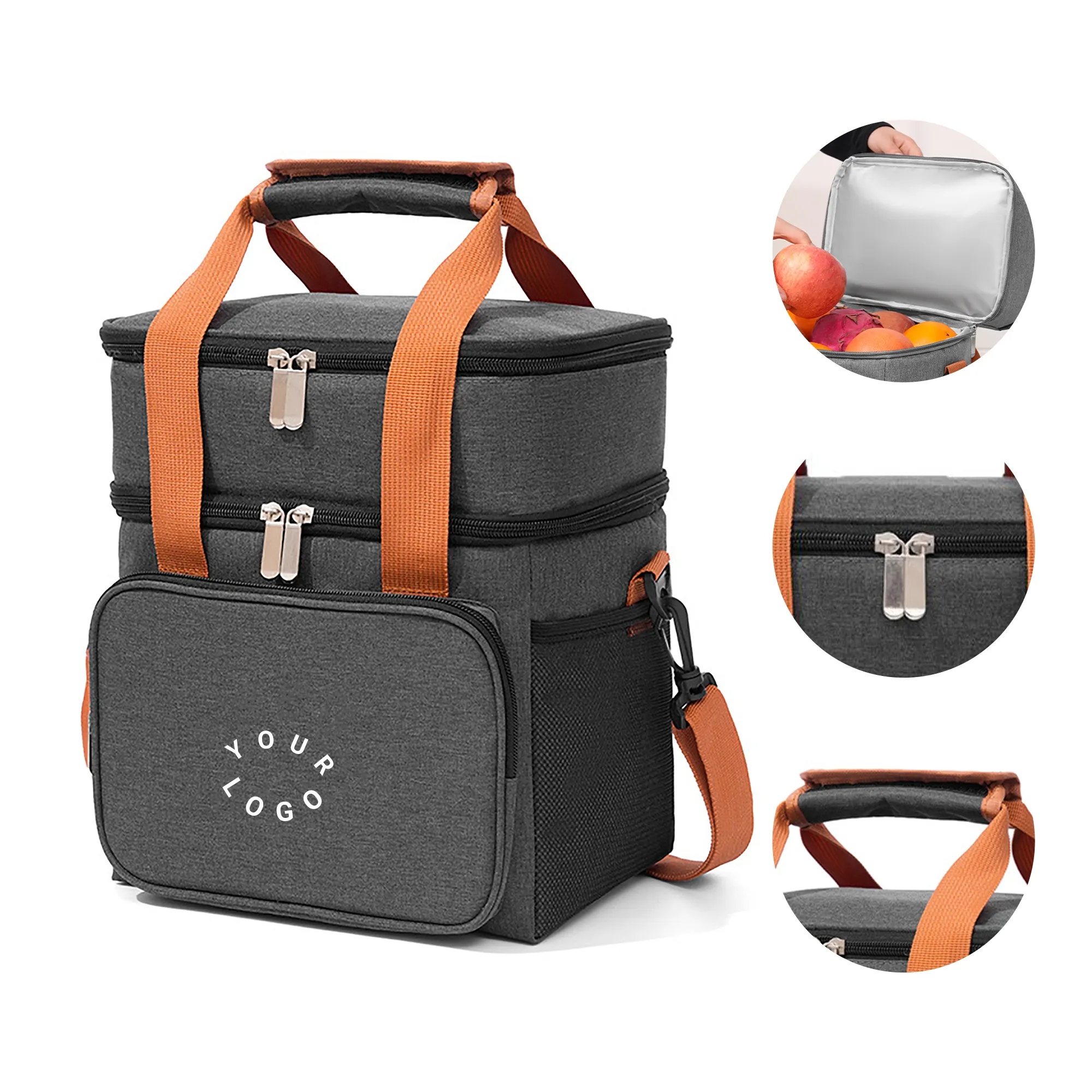 Waterproof Insulated Cooler Bag with Easy Clean Lining 2