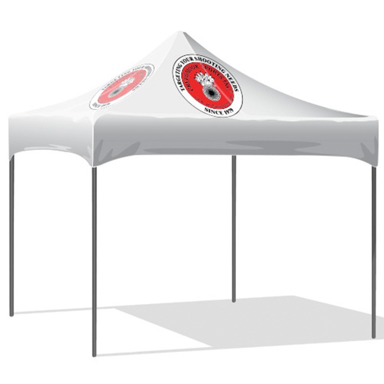 10x10 Aluminum Screen Printed Canopy 1