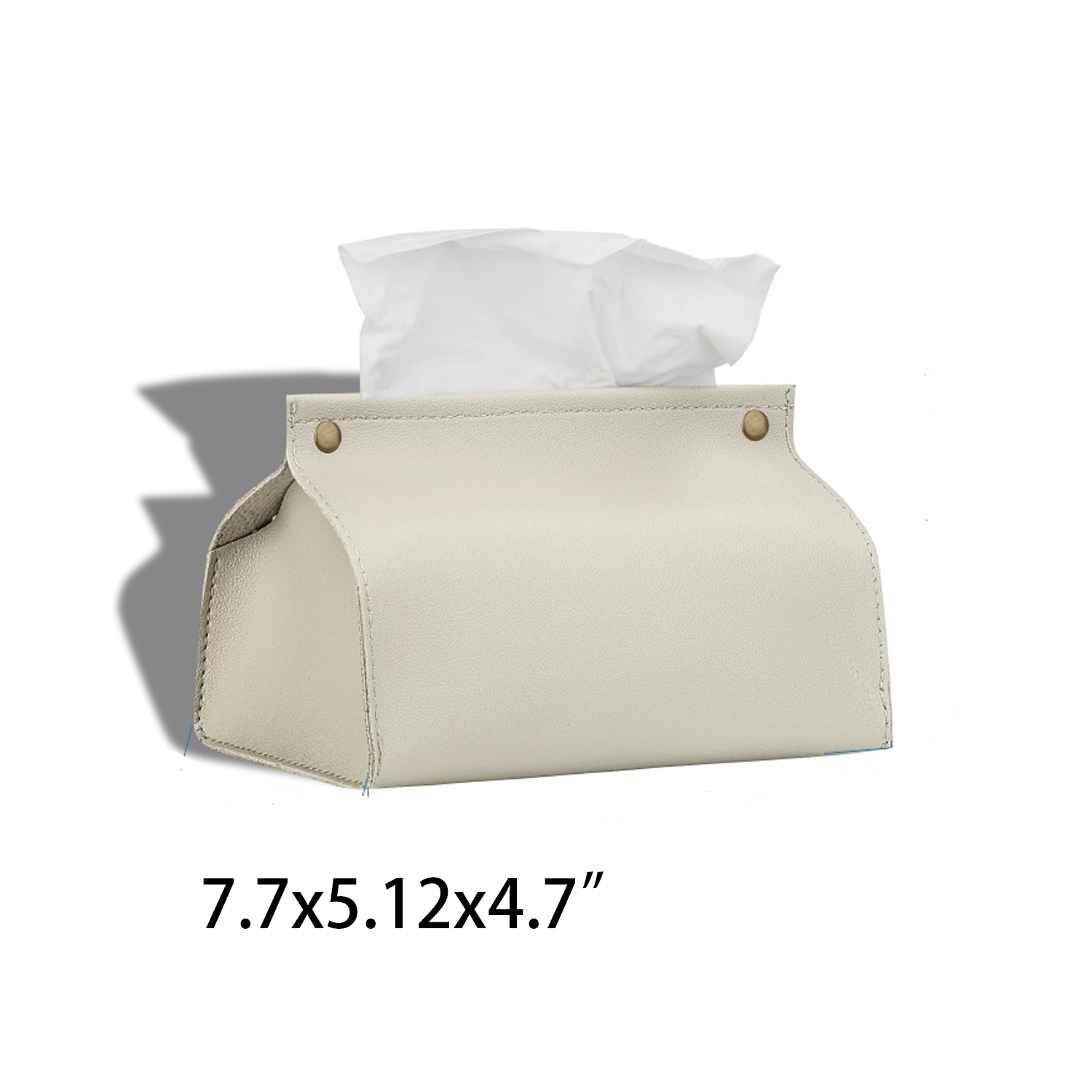 PU Paper Bag Facial Tissue Box Cover Holder 5