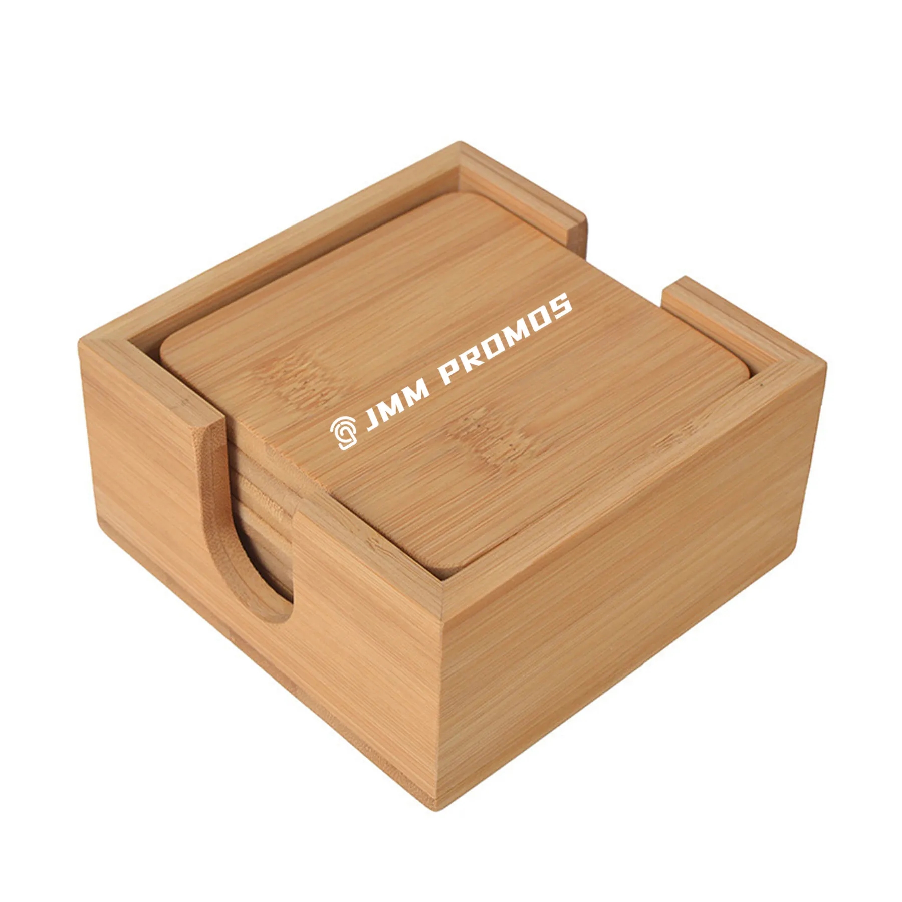 Bamboo Coaster Set 2