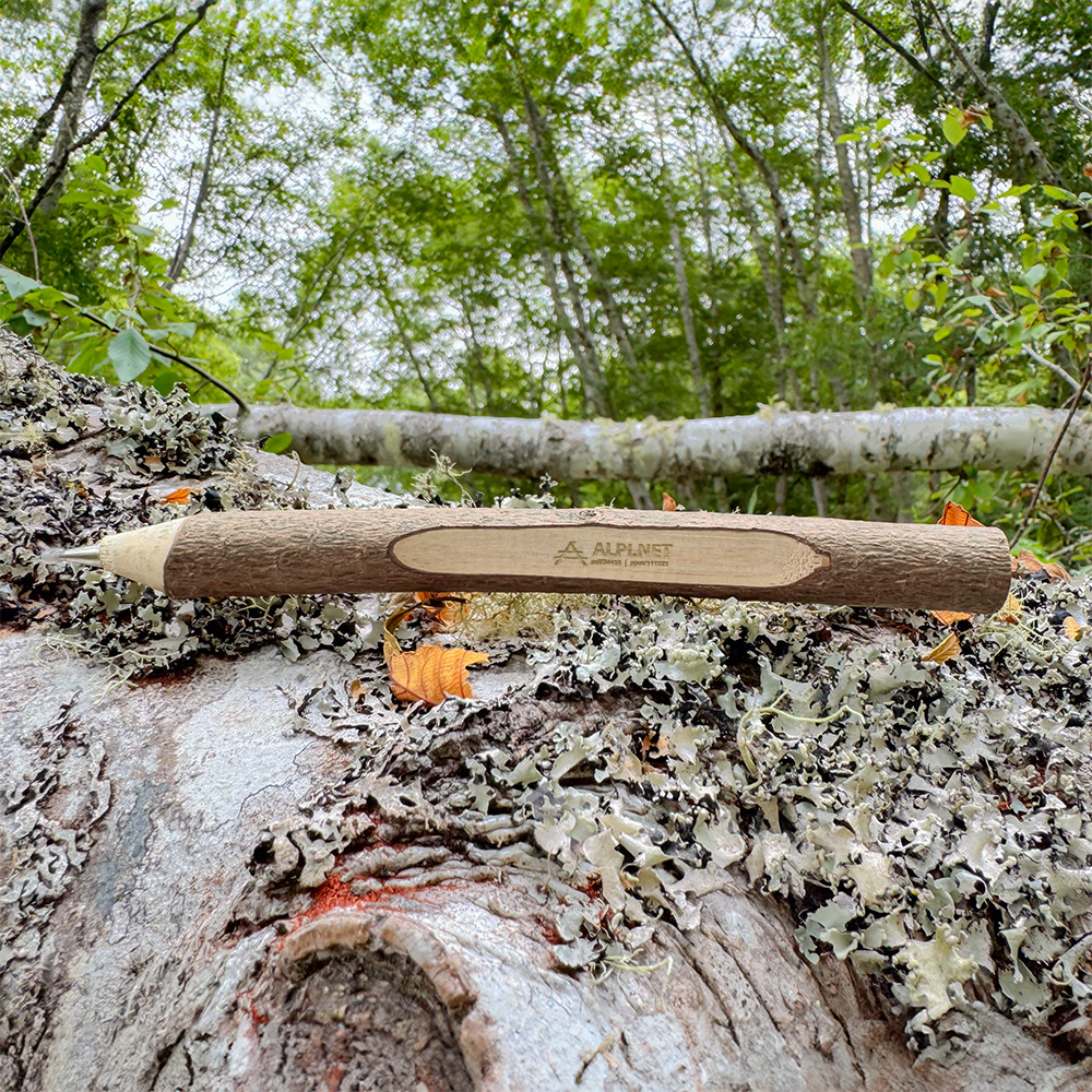 Wooden Twig Pen With Bark 5