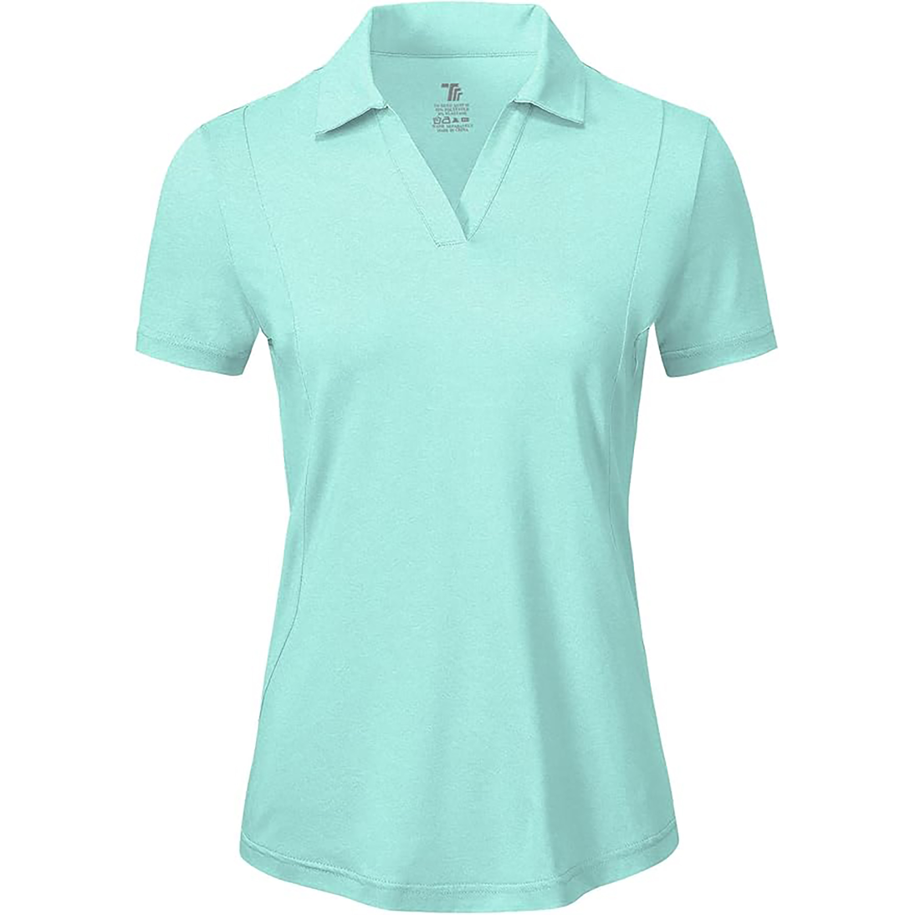 Women's V Neck Tennis Polo Shirt 10