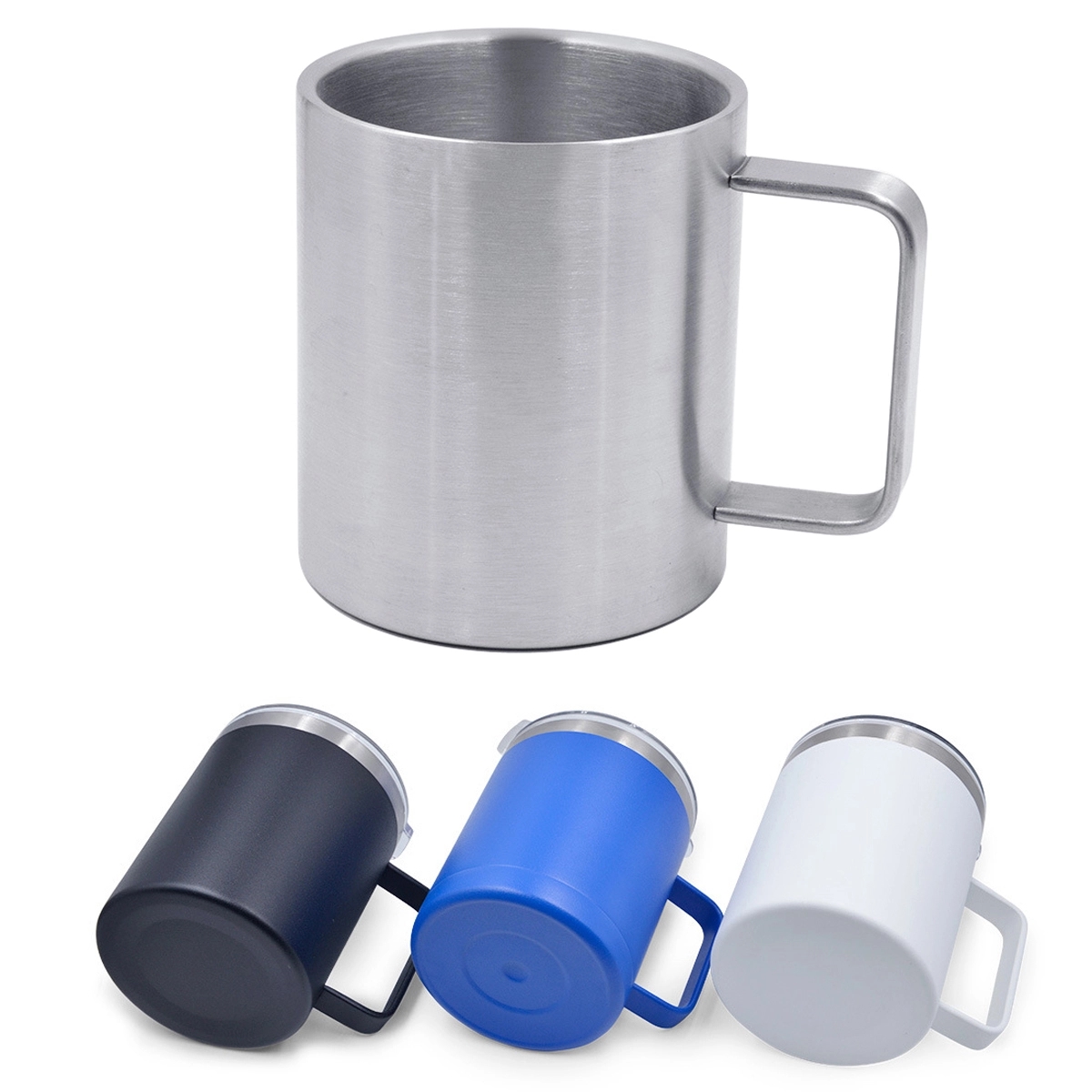 12oz Stainless Steel Insulated Vacuum Office Mug 5
