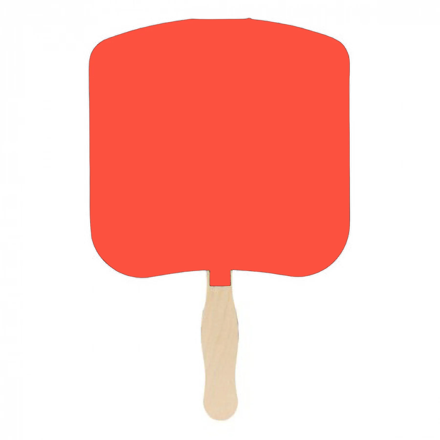 Custom Printed Sandwich Bread Slice Hand Fan 3