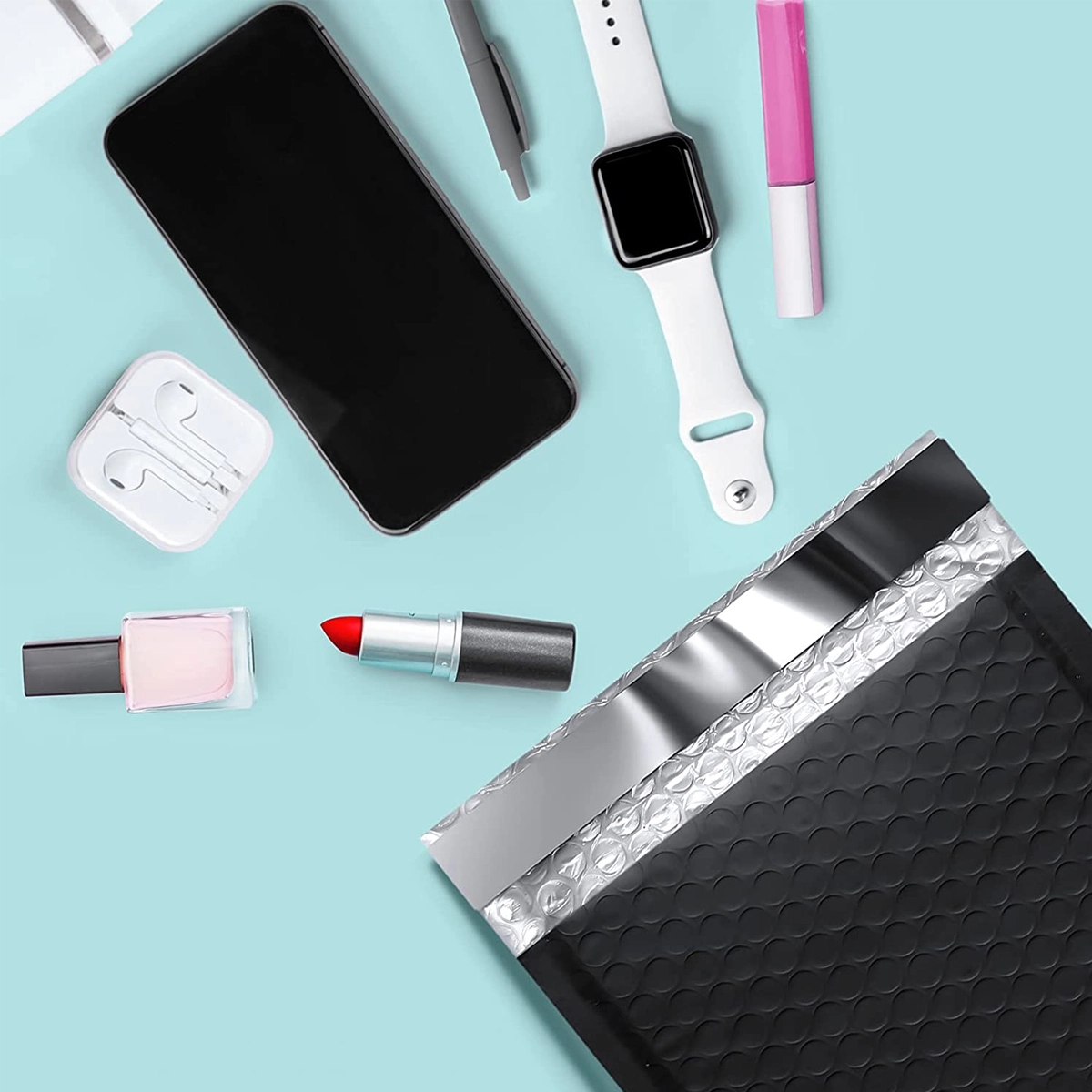 Bubble Lined Wrap Polymailer Bags for Shipping Packaging 6