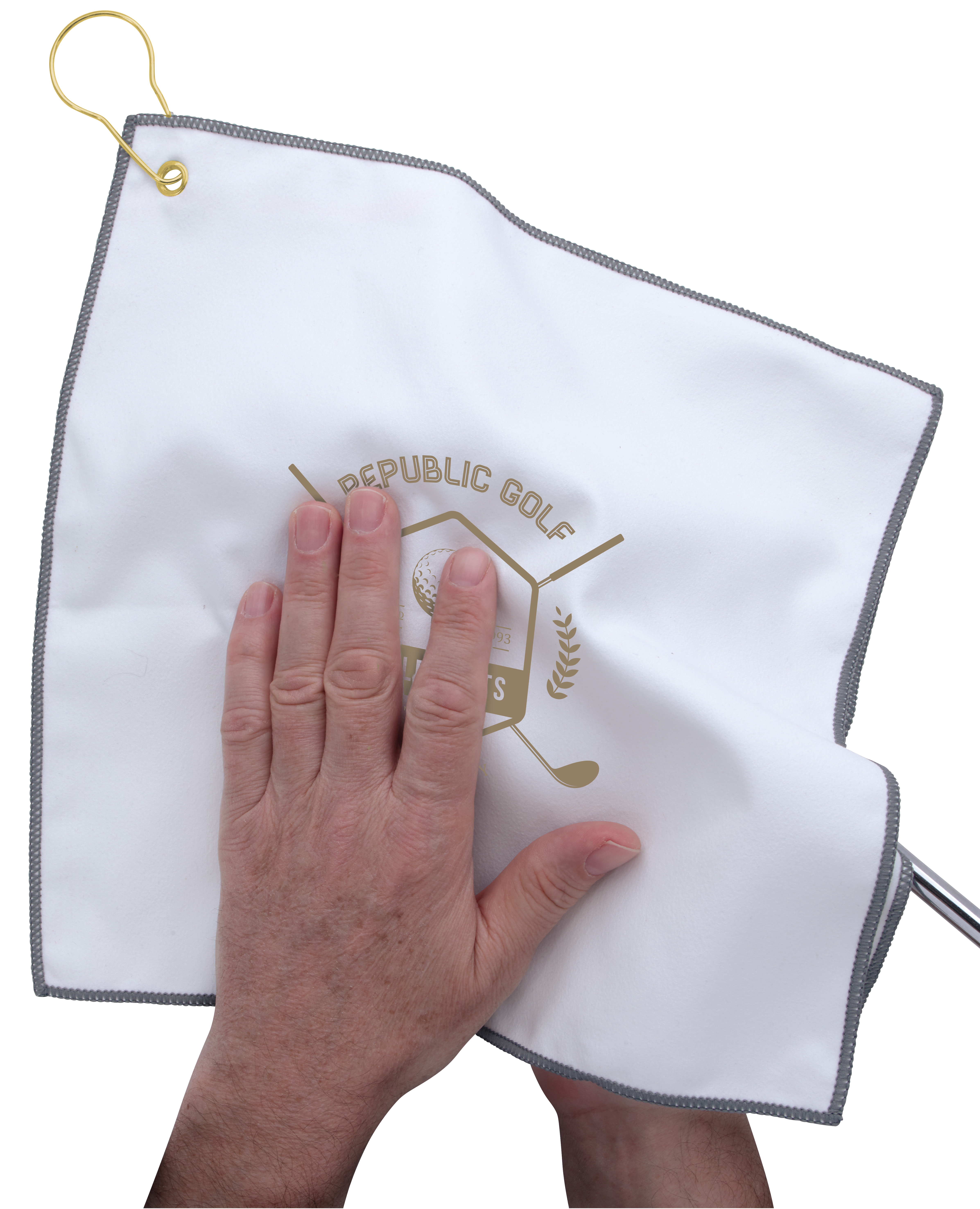 Good Value™ RPET Double Layer Golf Towel 4
