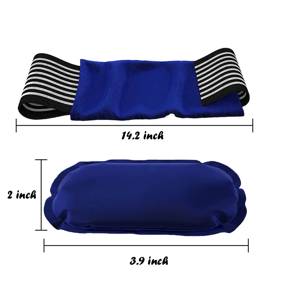 3 Piece Set Reusable Hot and Cold Therapy Gel Wrap 2
