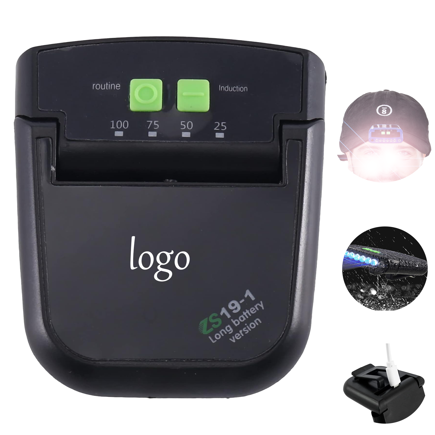 Rechargeable Cap Flashlight 3