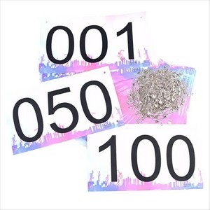 Waterproof Tyvek Marathon Race Bib Numbers 13