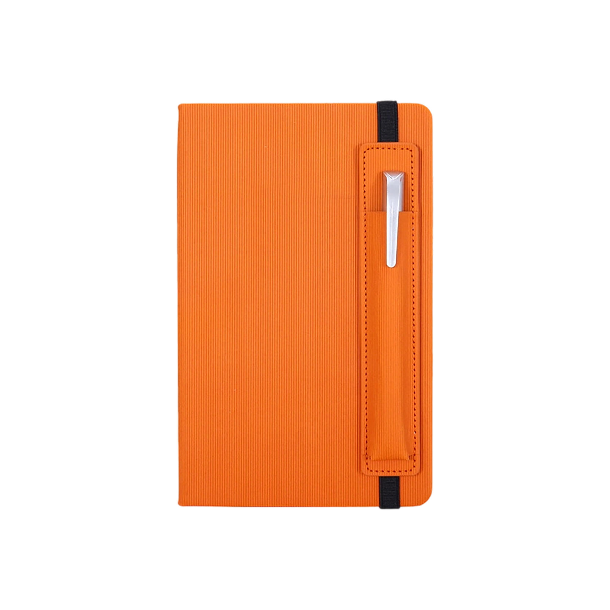 A5 PU Hardcover Notebook With Pen 8.3" Length x 5.8" Width 1