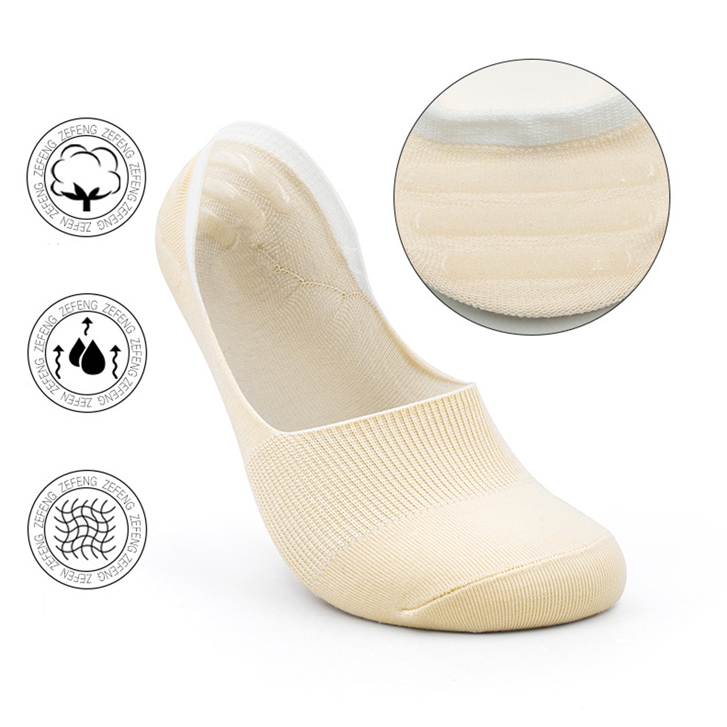 Low-Cut Cotton Socks 4