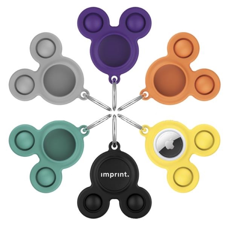 AirTag Protector With Fidget Toy made of silicone