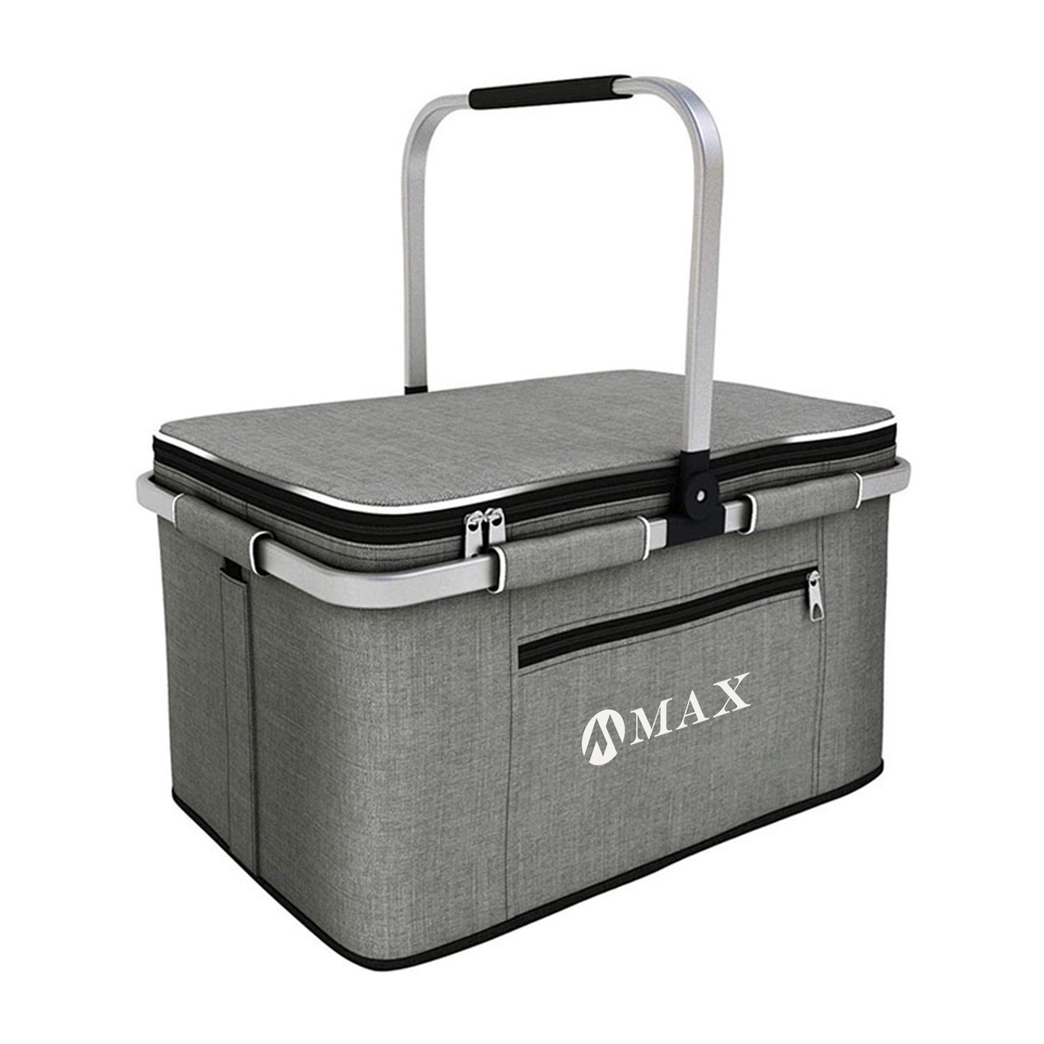Large Capacity Waterproof Insulated Foldable Picnic Basket 5