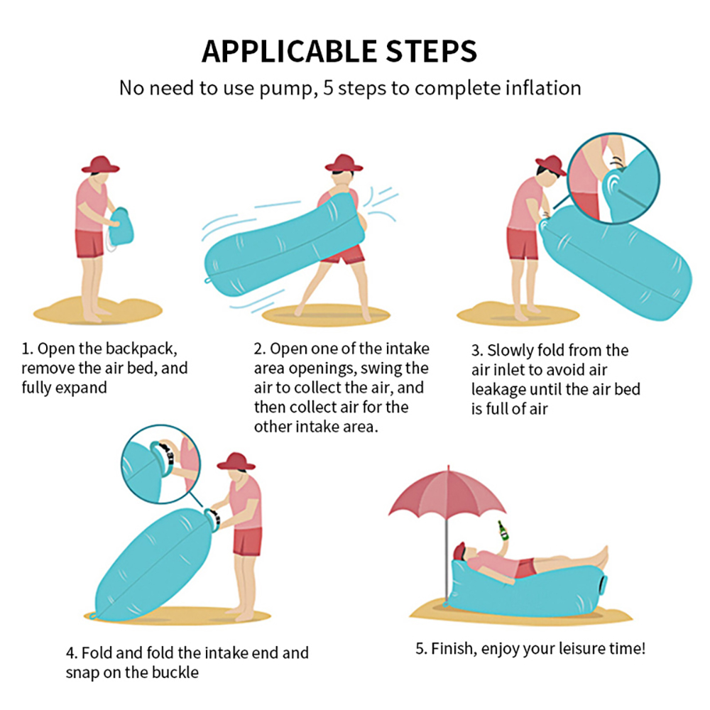 Portable Foldable Inflatable Lazy Sofa 2