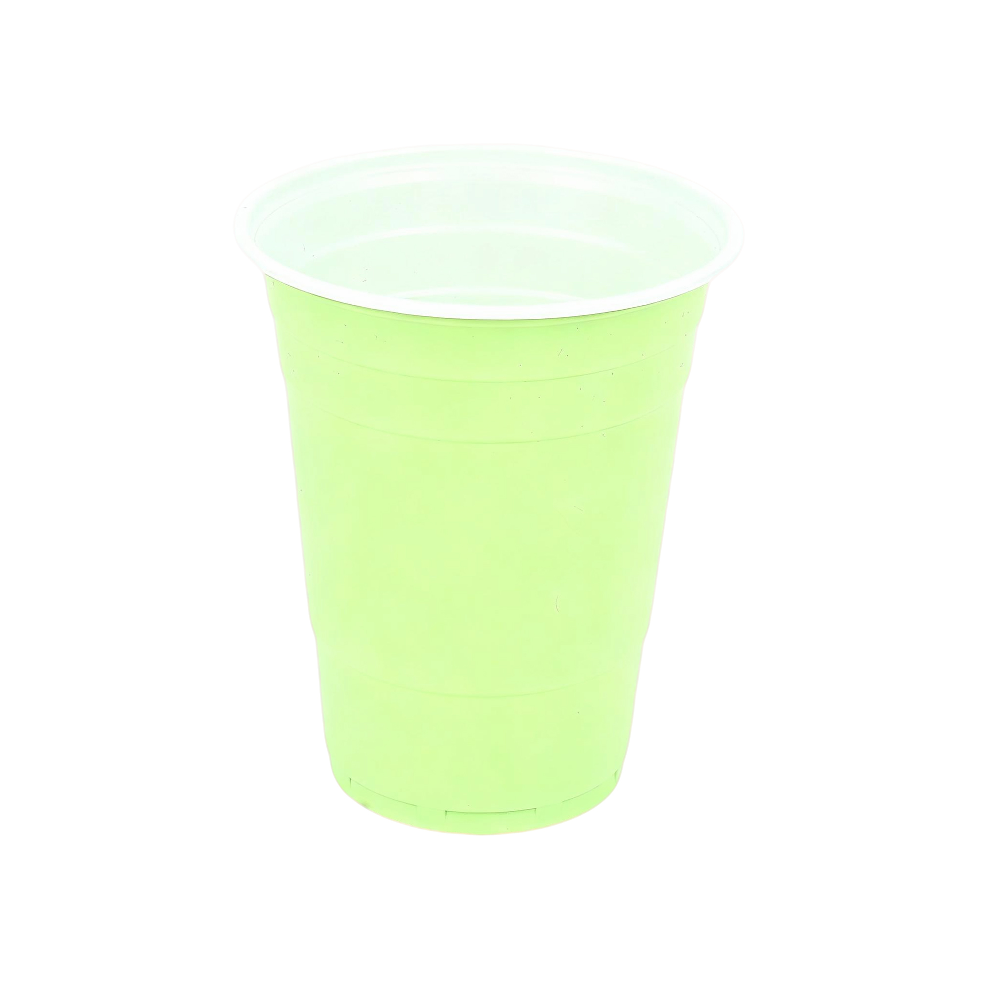 Sixteen Ounce Reusable Party Cup With Rolled Edge 14