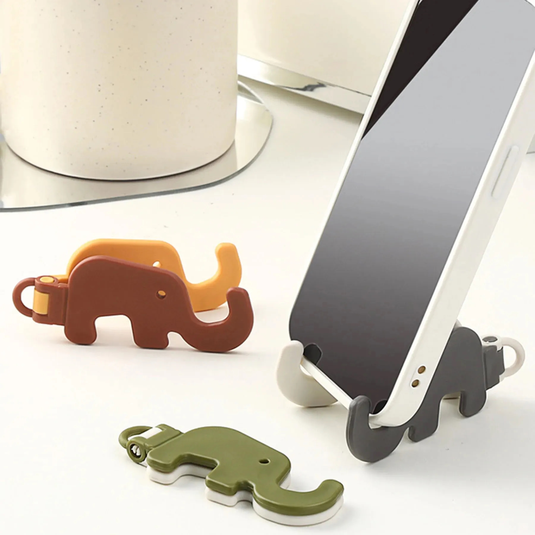 Cartoon animal phone stand 4