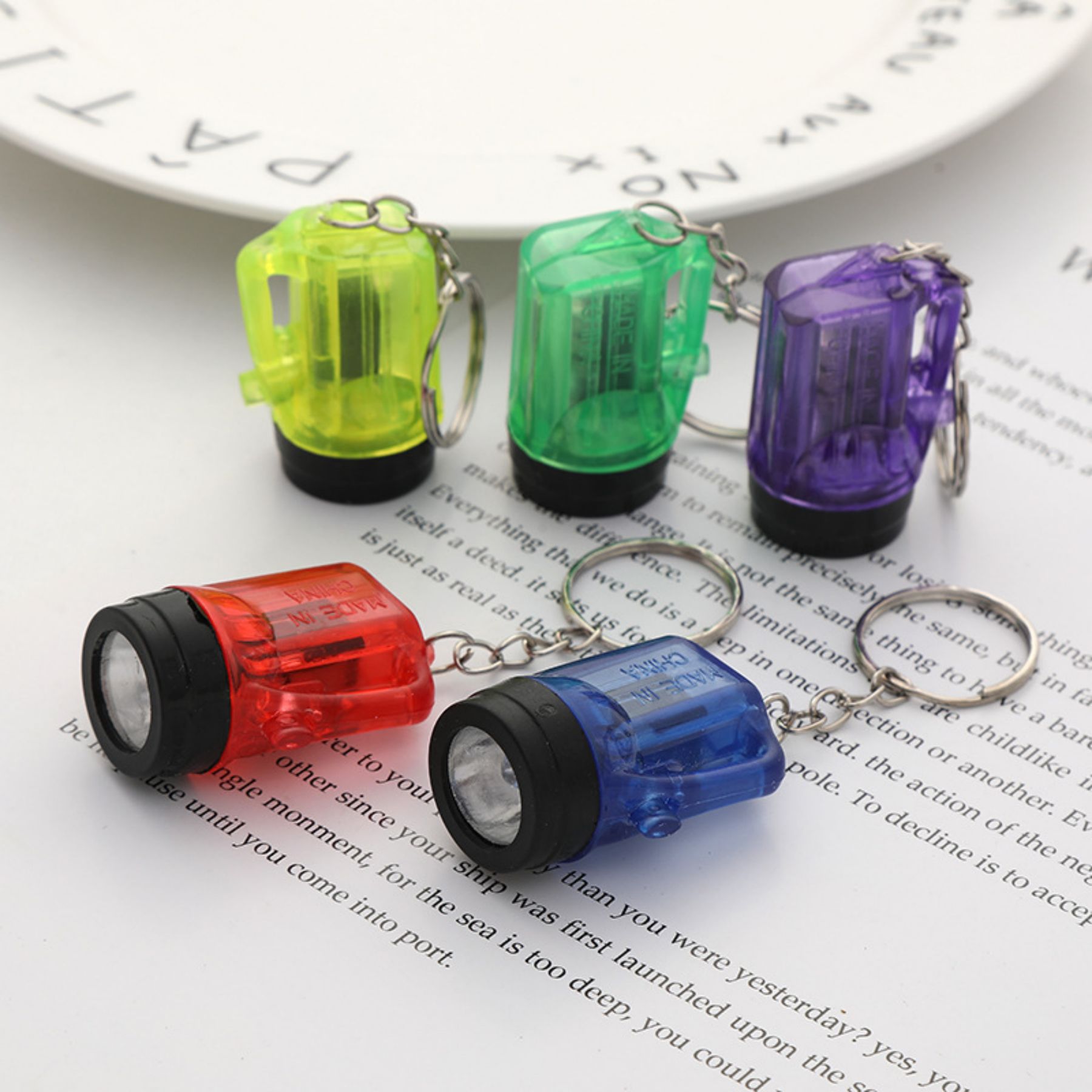 Mini LED Flashlight Keychain 5