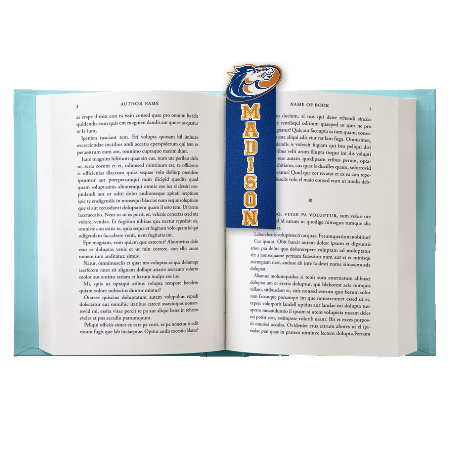 1 Side 4CP Dye Sub Fabric Bookmark 4