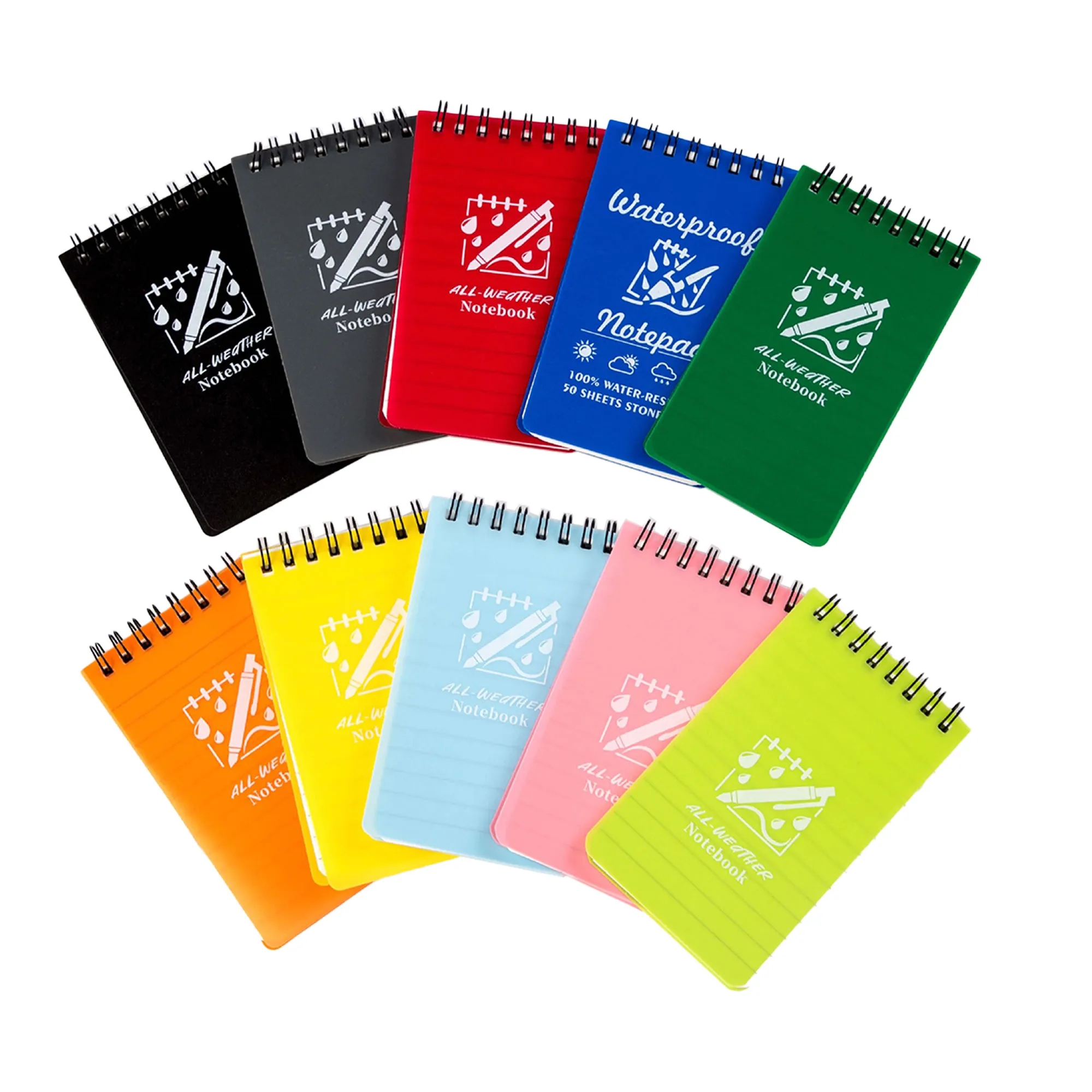 3" x 5" Pocket Spiral Notebook