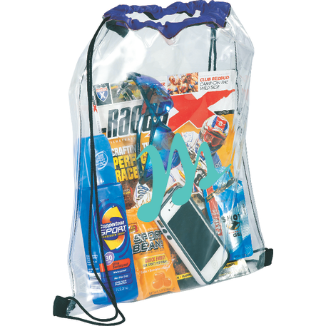 Rally Clear Drawstring Bag 7