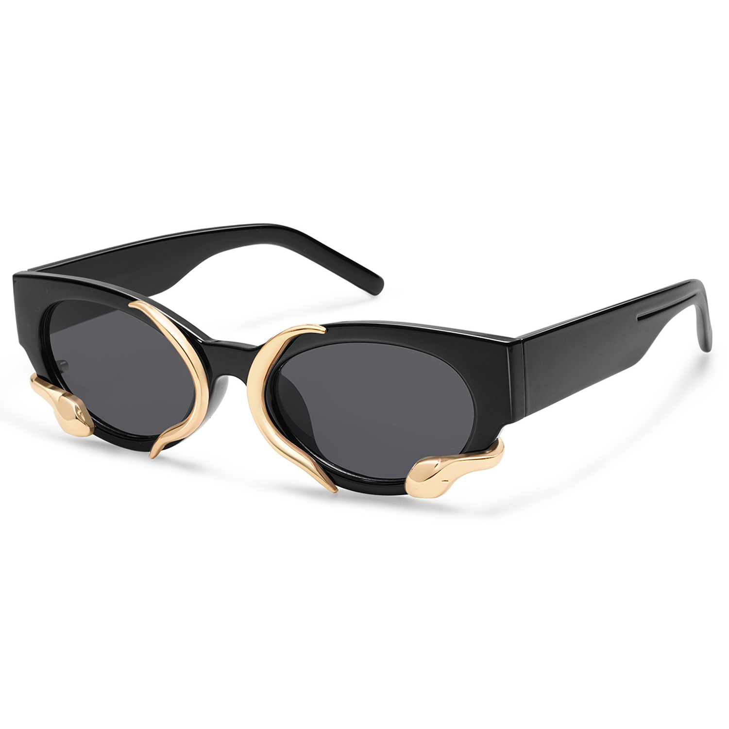 Vintage Metal Snake Sunglasses 10