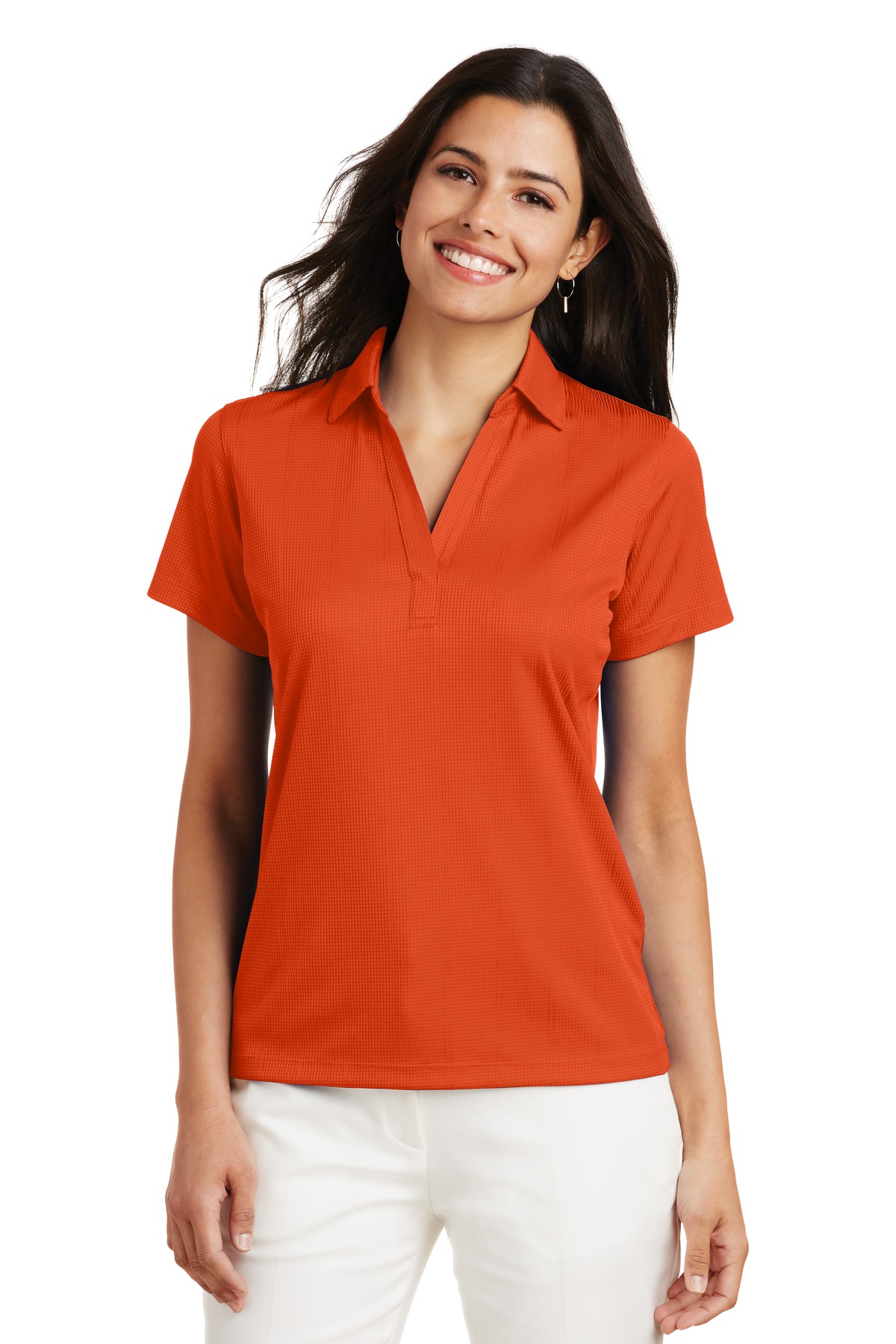 Women's Performance Fine Jacquard Polo