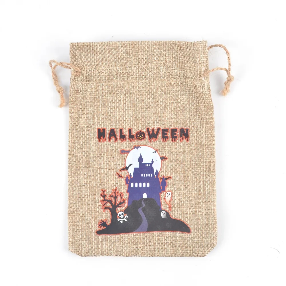 Burlap Drawstring Bag 3.94x5.91x1.18 Inch Compact Size 17