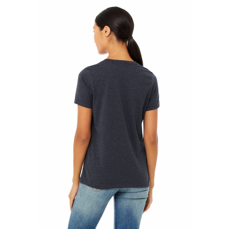 Bella + Canvas Ladies' Relaxed Heather CVC Short-Sleeve T-Shirt 21