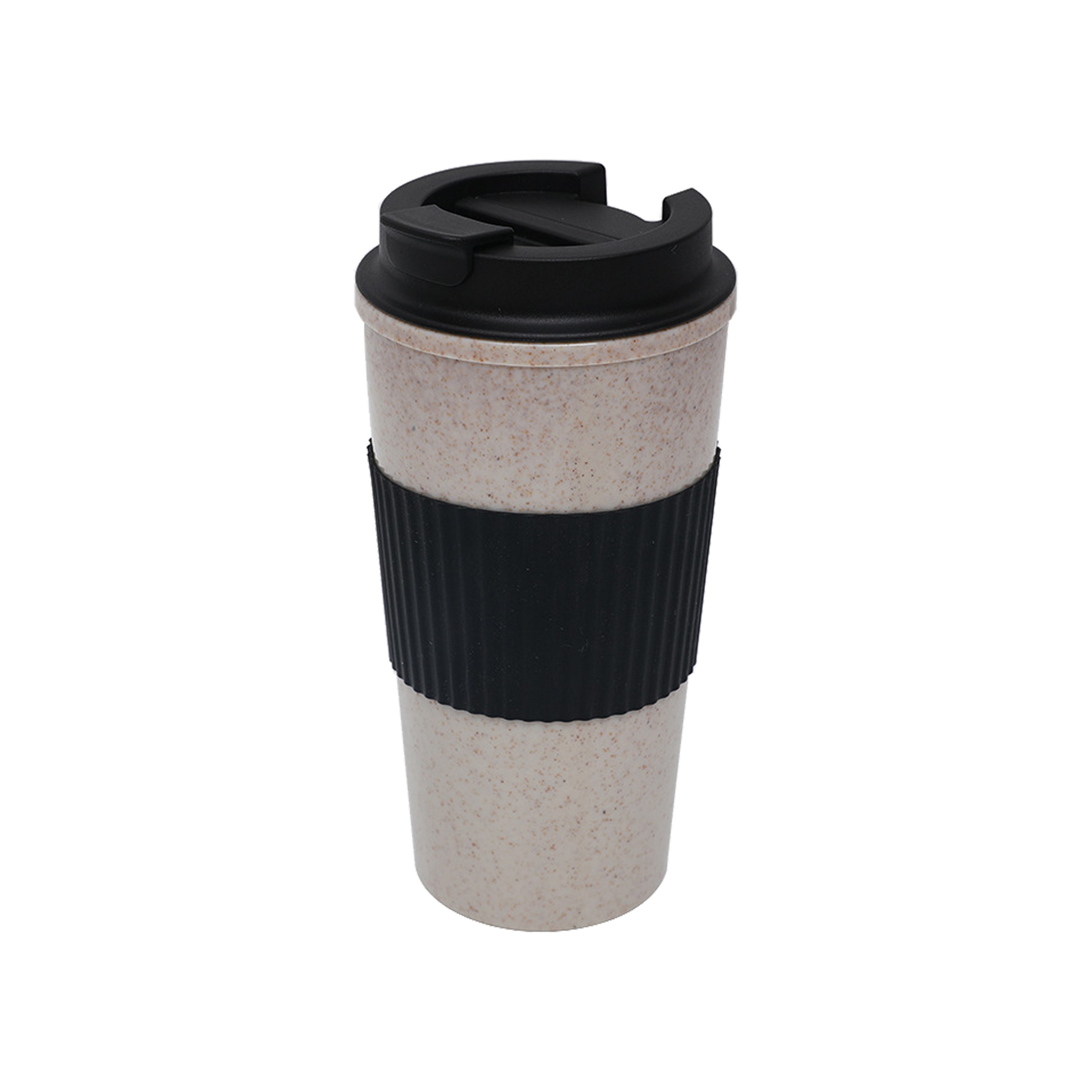 16oz. Double Wall Wheat Straw Coffee Cup 3