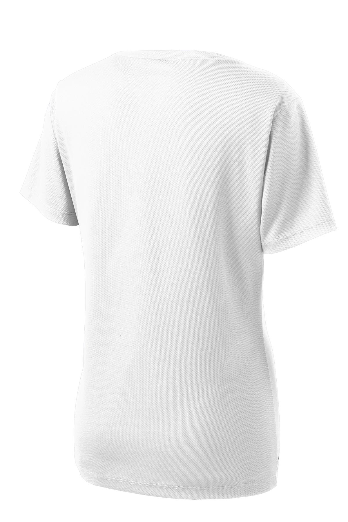 Sport-Tek Women's PosiCharge RacerMesh V-Neck Tee. LST340 89
