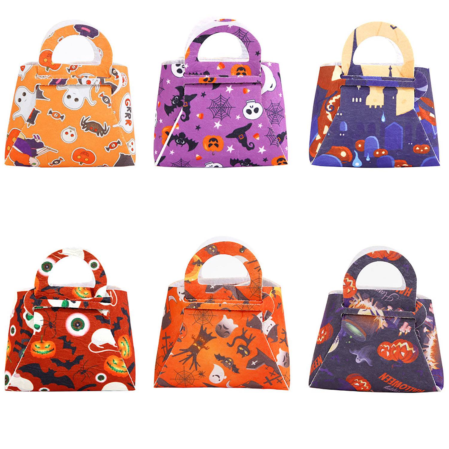 Collapsible Halloween Felt Candy Handbag 3