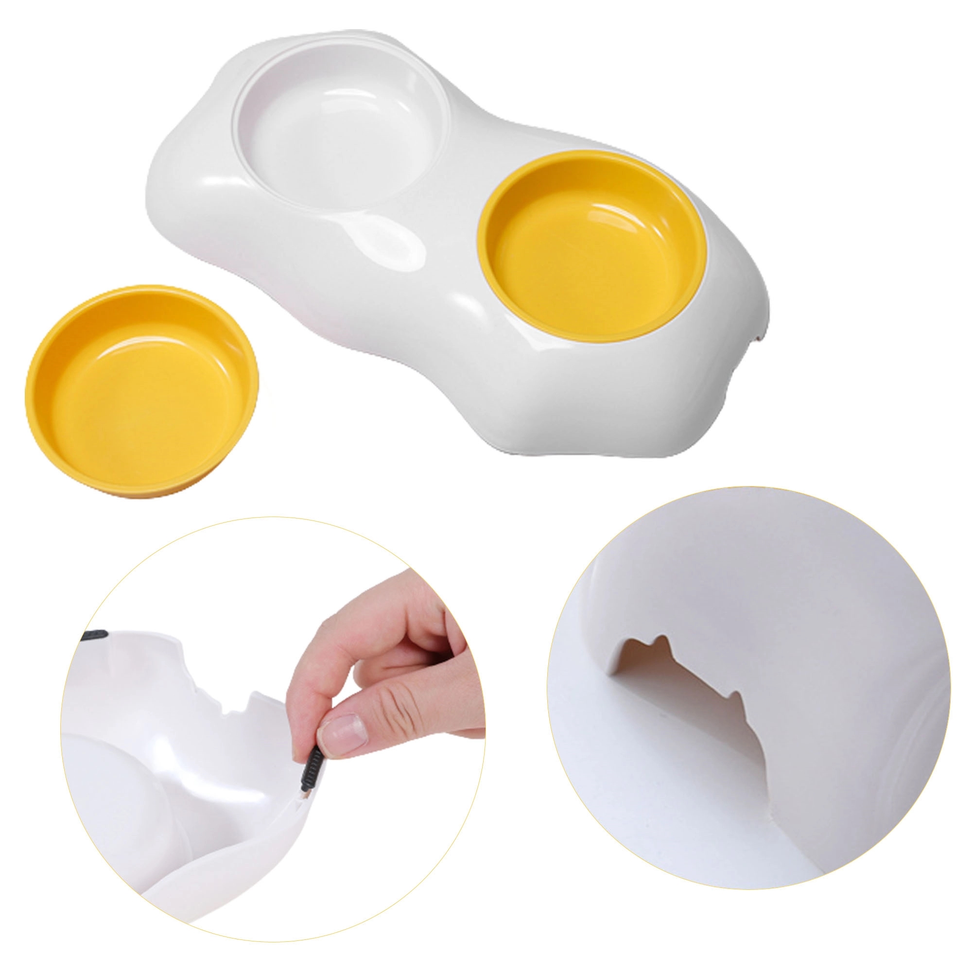 Double Dog Bowl for Water and Food 7