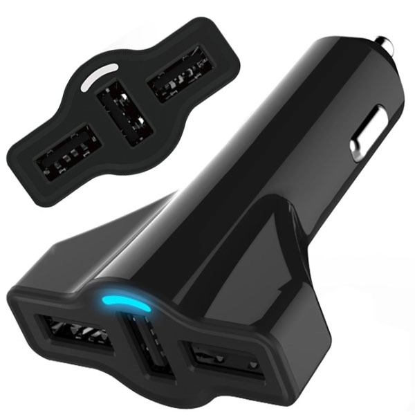 5.2 Amp 3 Ports USB Fast Charging Car Charger 3
