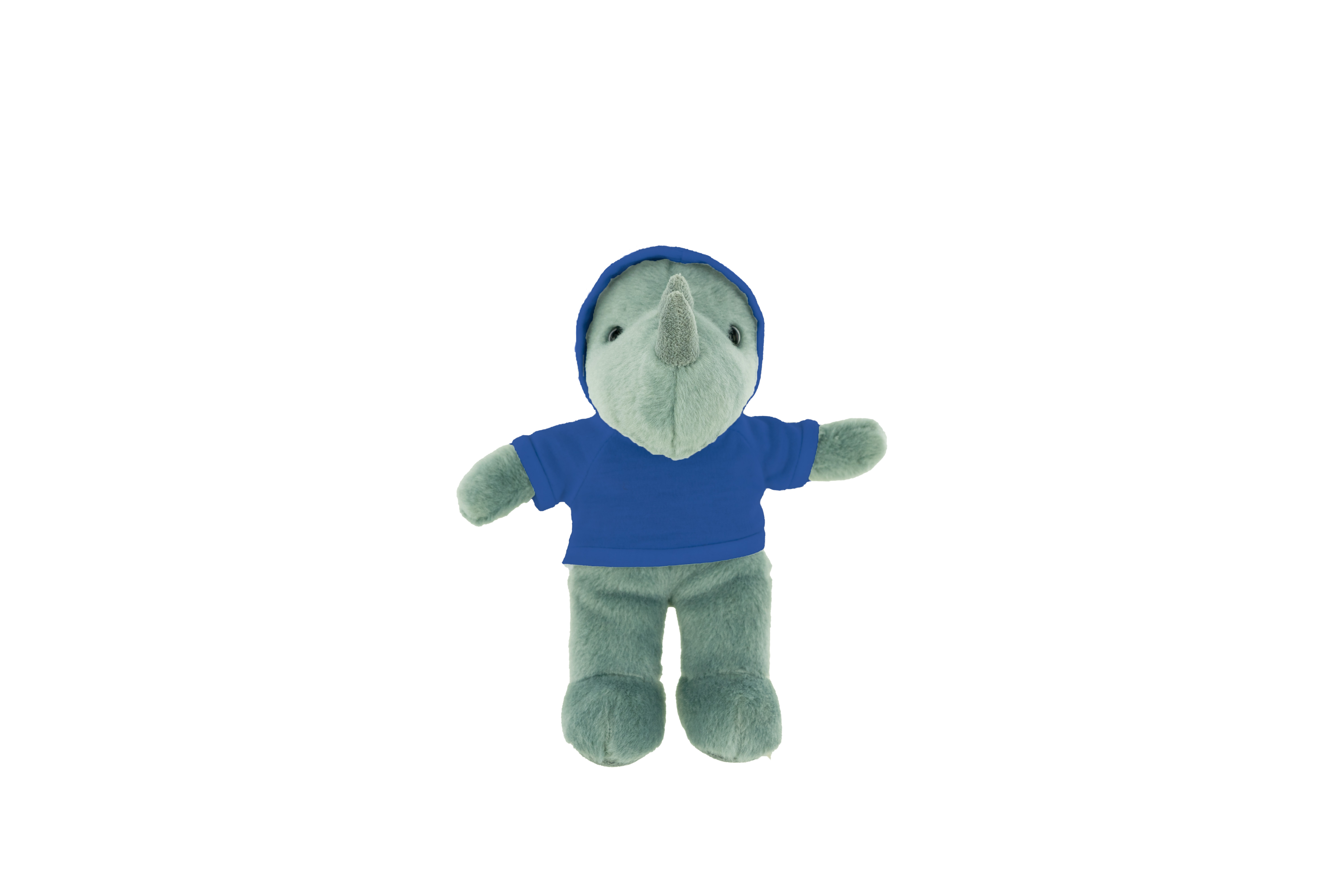 Plush Rhino with Hoodie 13