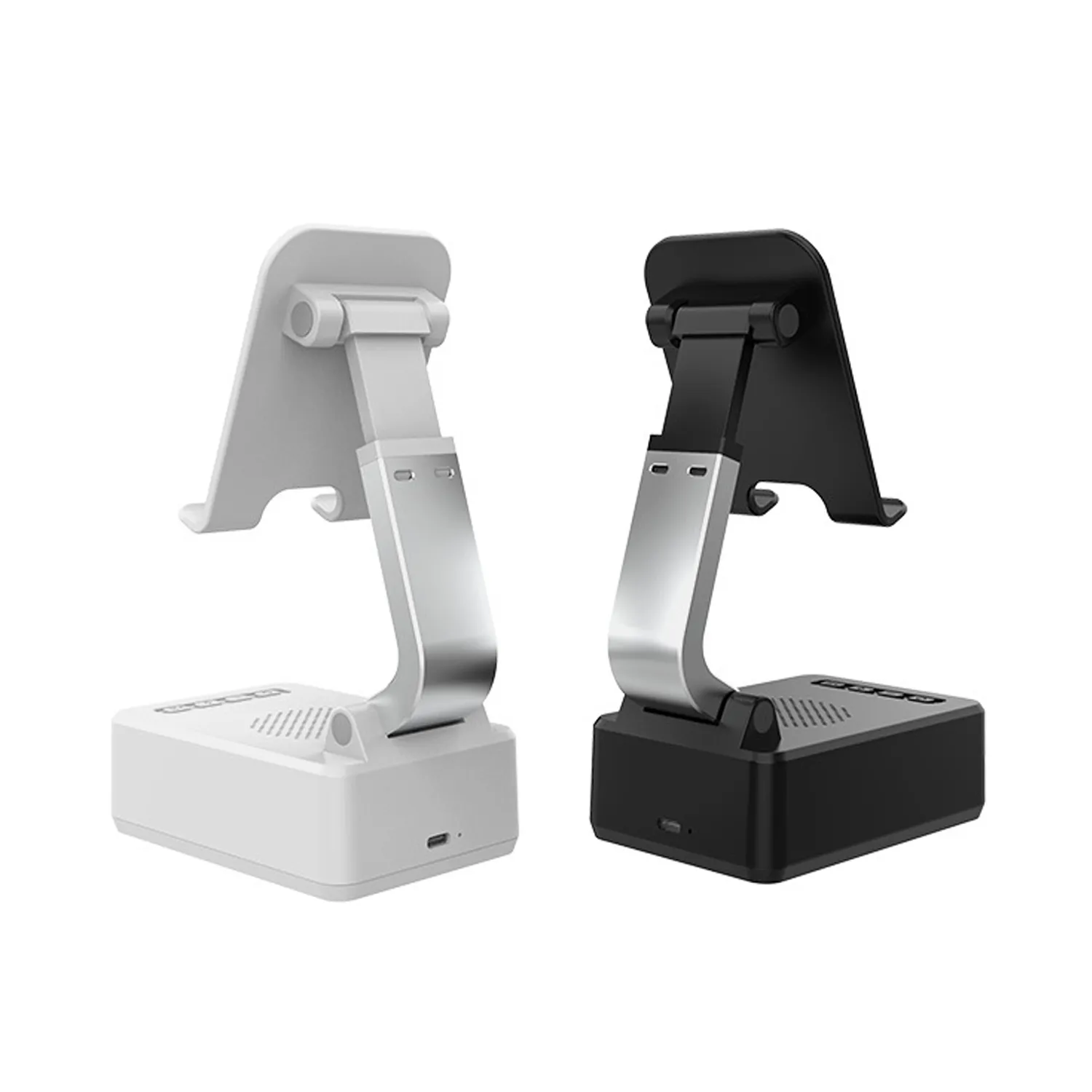 Cell Phone Stand with Wireless Bluetooth Speaker 5