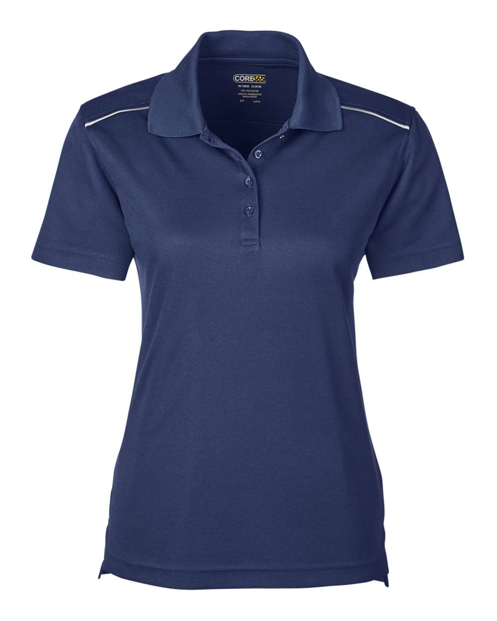 Women's Radiant Performance Piqué Polo with Reflective Piping - 78181R 24