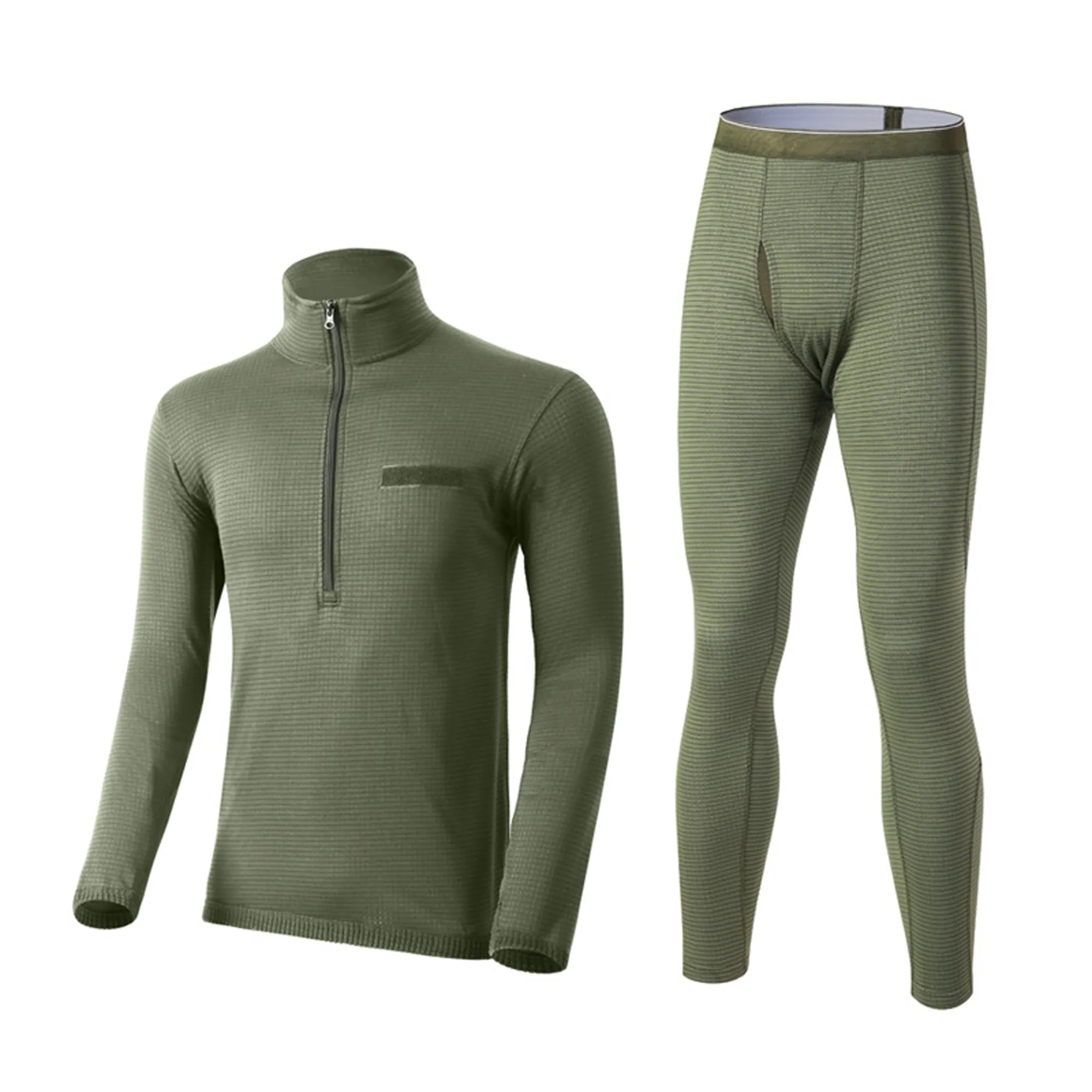 Men's Zip Winter Outdoor Thermal Suits 4