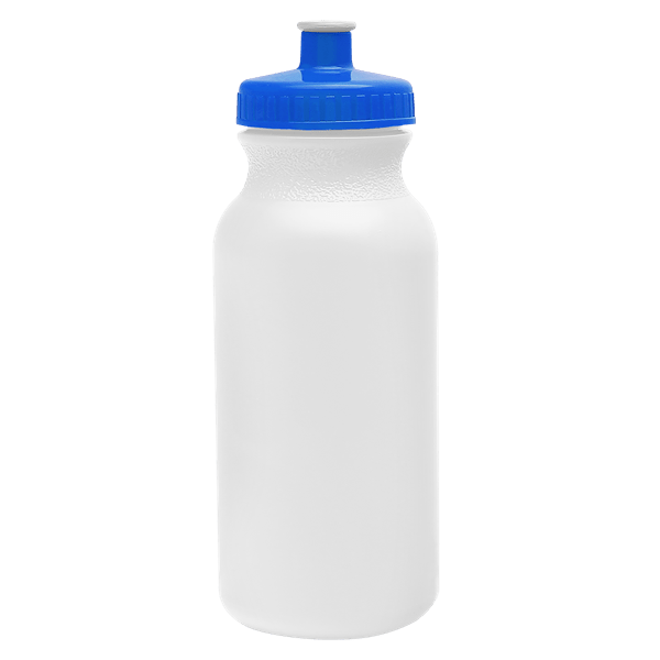 Circuit 20oz Bike Bottle - White w/Push-Pull Lid 27