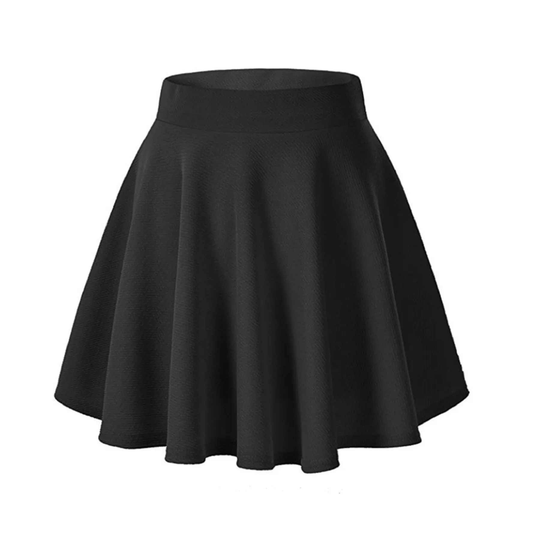 Flared Casual Mini Skater Skirt 15