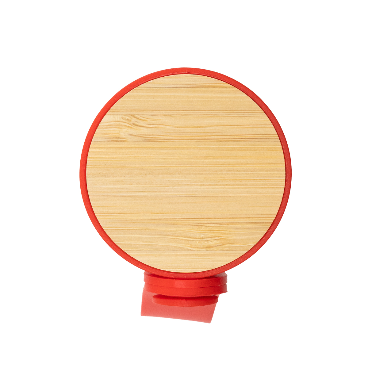 20 Oz. Case rPET Bottle with Bamboo Accent Lid and Silicone Easy Carry Handle 6