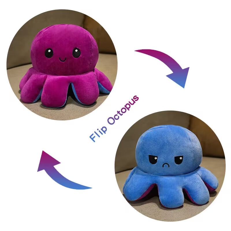 Reversible Plushies Toys 50 cm 1