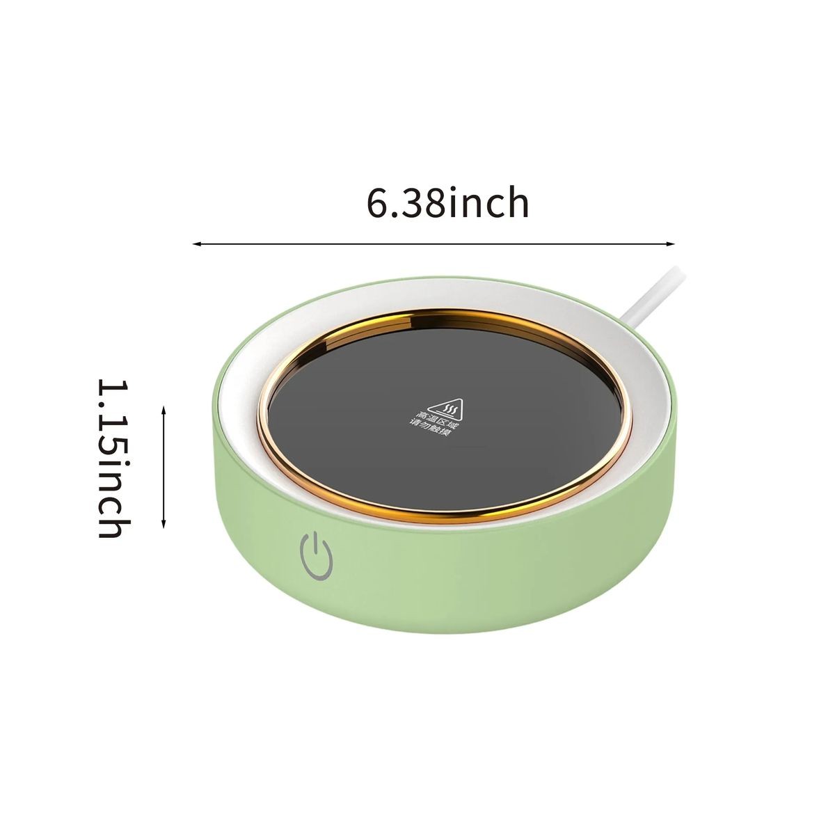 Coffee Mug Warmer with 30-Watt Heating System Customizable 4