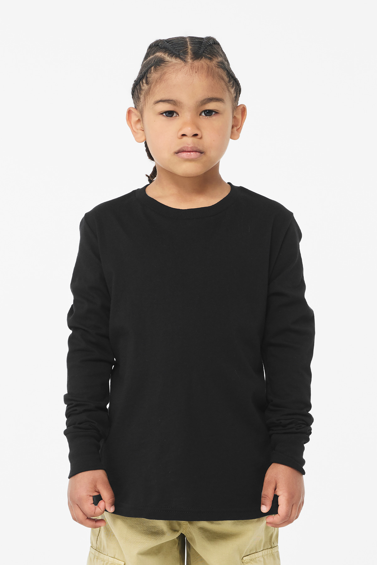 BELLA+CANVAS Youth Jersey Long Sleeve Tee BC3501Y 9