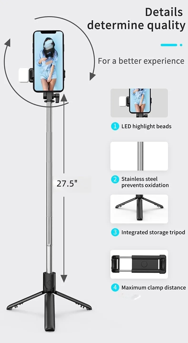 Selfie Stick Tripod 4