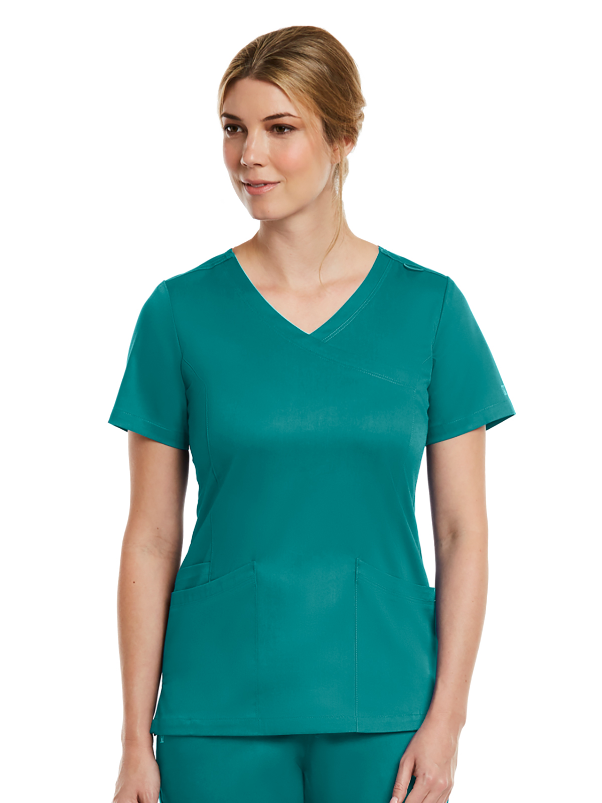 Maevn - Matrix - Women's Three-Pocket Curved Mock Wrap Top 32