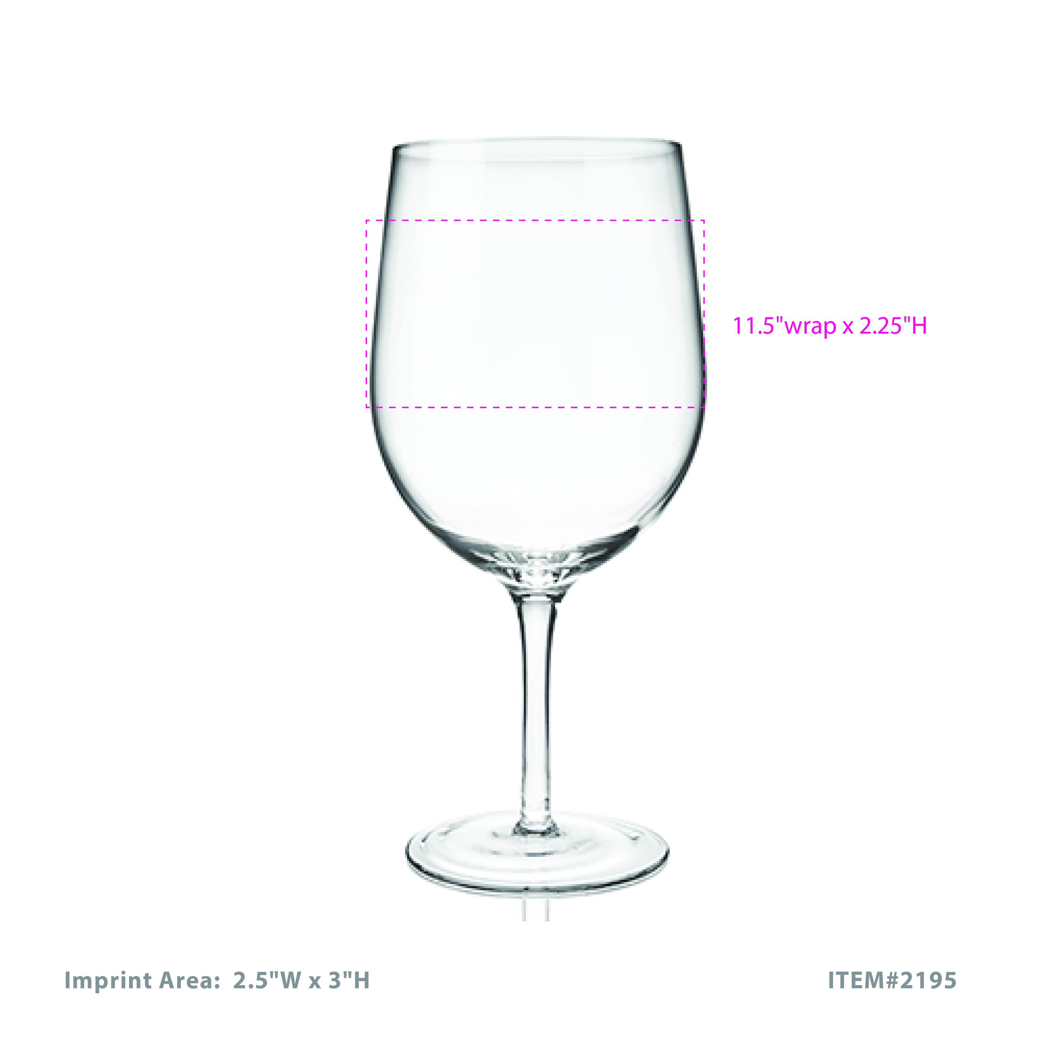 True® Big Swig: Full Bottle Wine Glass 7